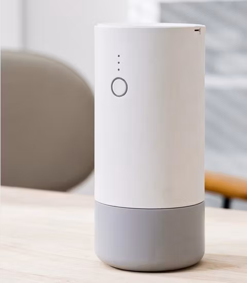 자동차 침실을 위한 휴대용 USB 미니 7 색 LED 조명 H2O 아로마 디퓨저 초음파 가습기
